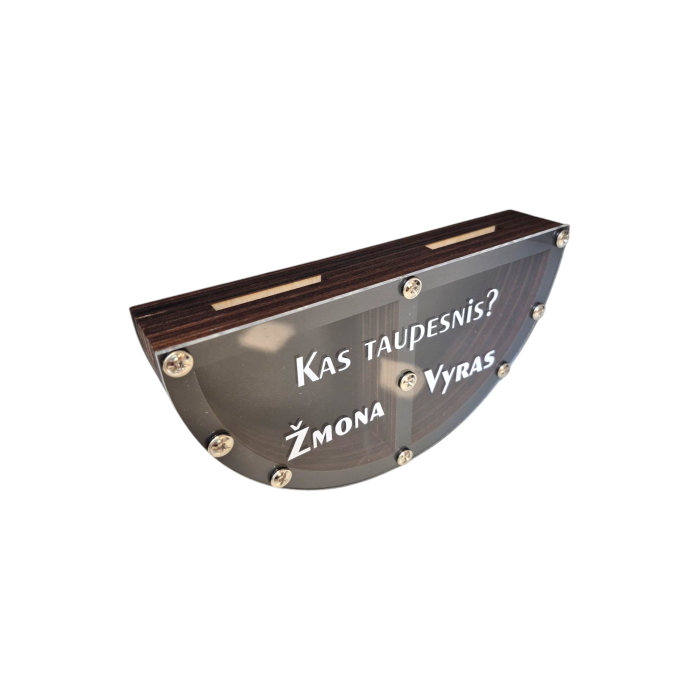 Taupyklė "Kas taupesnis? Vyras ar Žmona?"