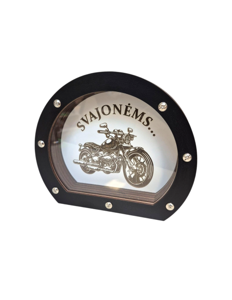 Taupyklė "Svajonėms - Motociklas"