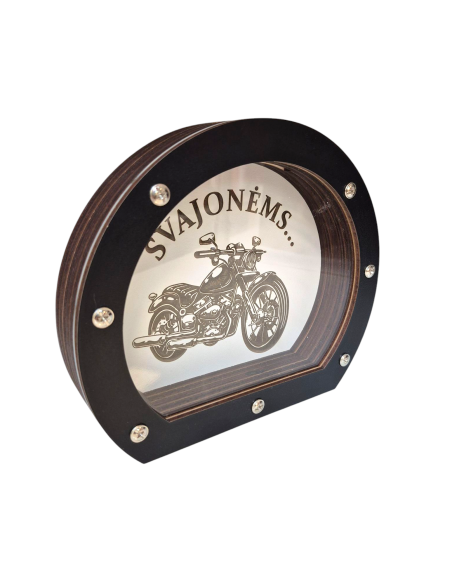 Taupyklė "Svajonėms - Motociklas"