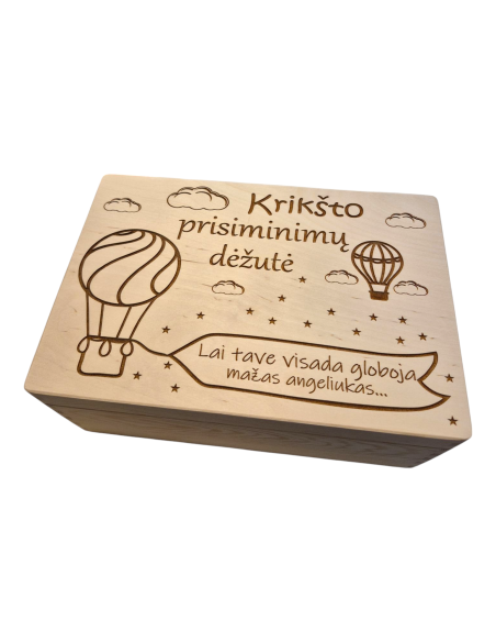 Krikštadėžė “Krikšto prisiminimų dėžutė”