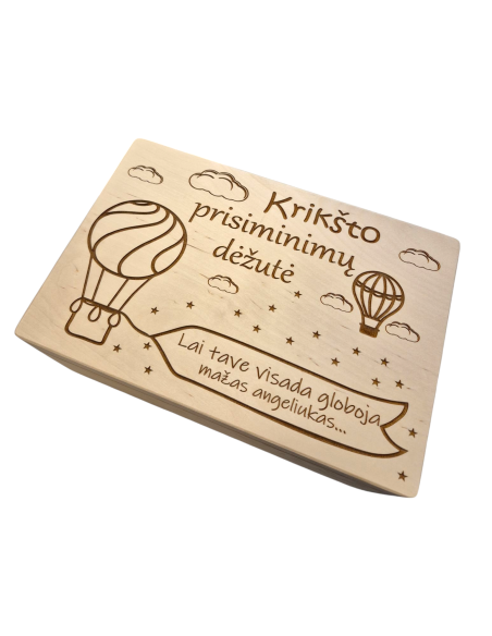 Krikštadėžė “Krikšto prisiminimų dėžutė”