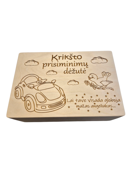 Krikštadėžė “Krikšto prisiminimų dėžutė”