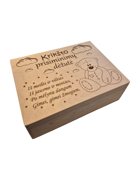 Krikštadėžė “Krikšto prisiminimų dėžutė”