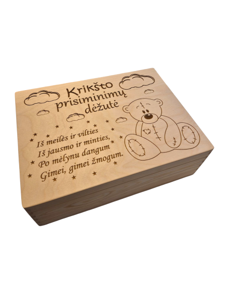 Krikštadėžė “Krikšto prisiminimų dėžutė”