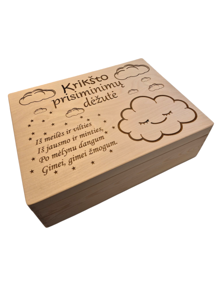 Krikštadėžė “Krikšto prisiminimų dėžutė”