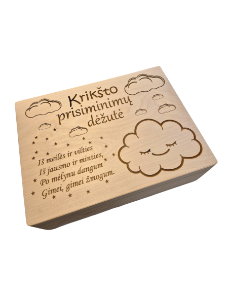 Krikštadėžė “Krikšto prisiminimų dėžutė”