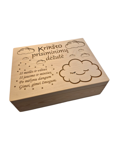 Krikštadėžė “Krikšto prisiminimų dėžutė”