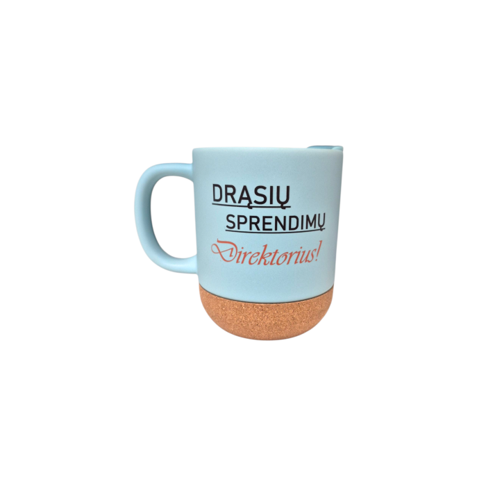 Puodelis "Drąsių sprendimų direktorius"