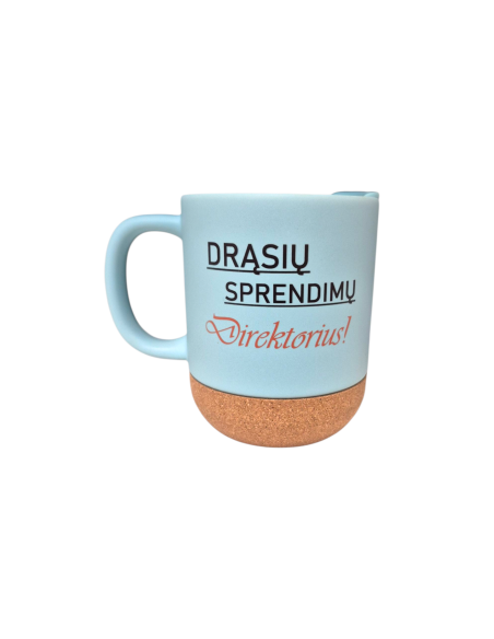 Puodelis "Drąsių sprendimų direktorius"