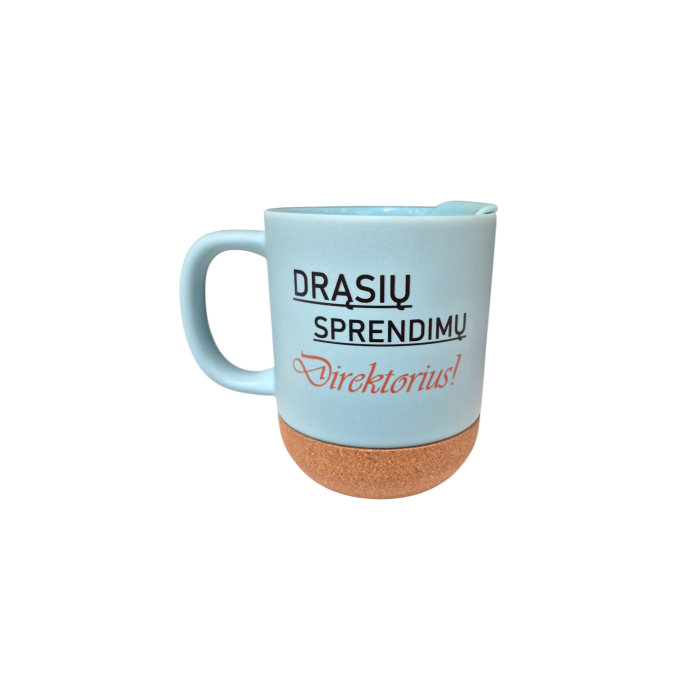 Puodelis "Drąsių sprendimų direktorius"