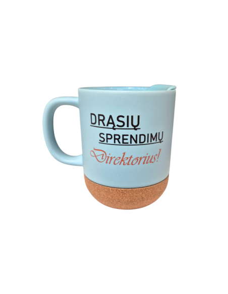 Puodelis "Drąsių sprendimų direktorius"