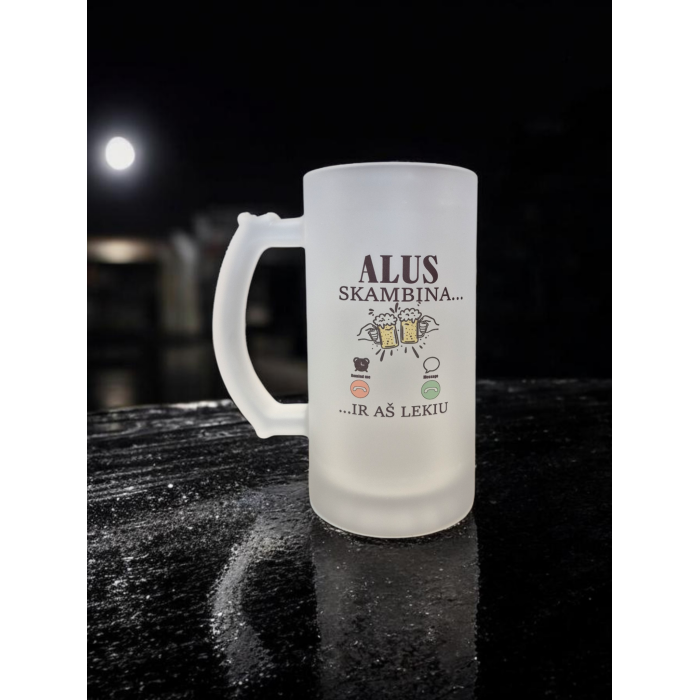 Bokalas „Alus skambina ir aš lekiu"