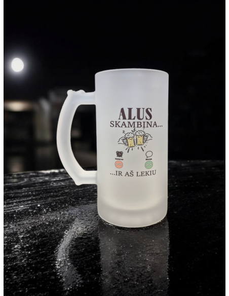 Bokalas „Alus skambina ir aš lekiu"
