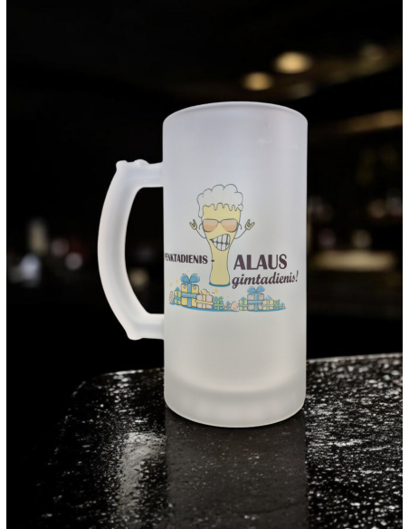 Bokalas „Penktadienis - alaus gimtadienis"
