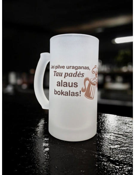 Bokalas „Jei pilve uraganas"