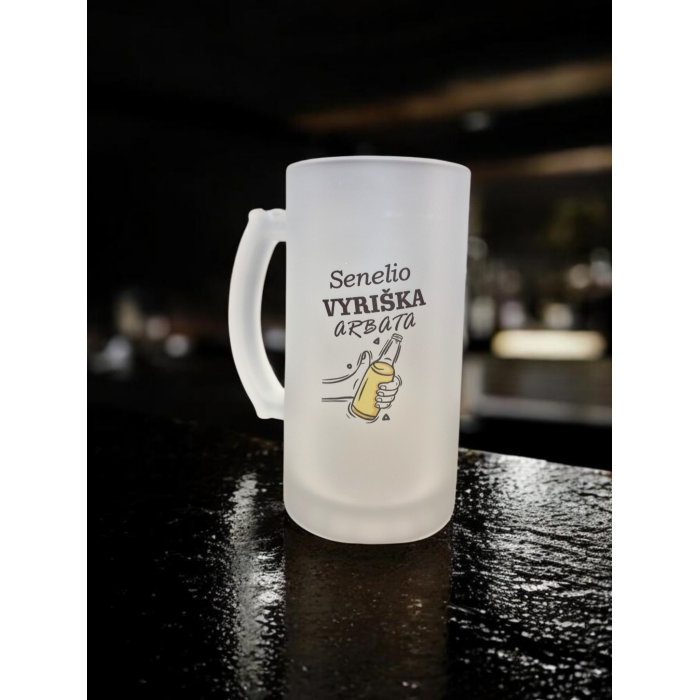 Bokalas „Senelio vyriška arbata"