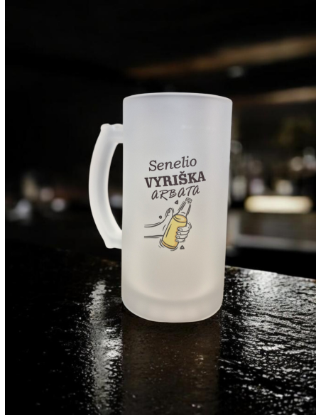 Bokalas „Senelio vyriška arbata"