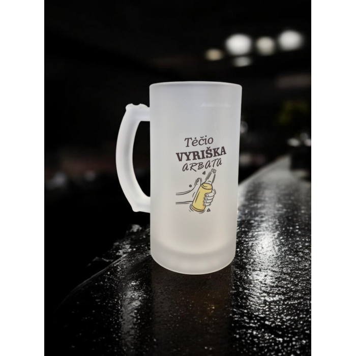 Bokalas „Tėčio vyriška arbata"