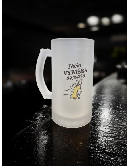 Bokalas „Tėčio vyriška arbata"