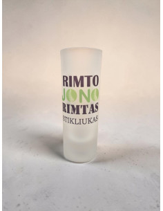 Stikliukas „Rimto JONO rimtas stikliukas“ 2