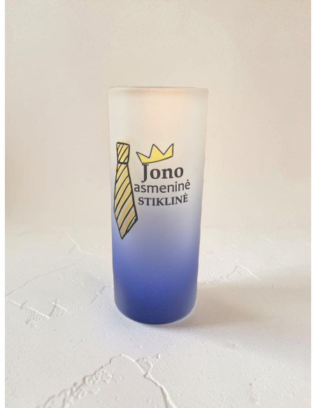 Stiklinė „Jono asmeninė stiklinė“