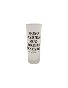 Stikliukas „BOSO lašiukai nuo širdies skausmo“