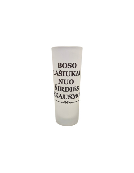 Stikliukas „BOSO lašiukai nuo širdies skausmo“
