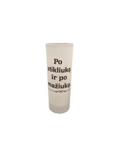 Stikliukas „Po stikliuką ir po mažiuką“