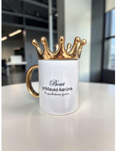 Puodelis "Bosei priklauso karūna. Ir paskutinis žodis"