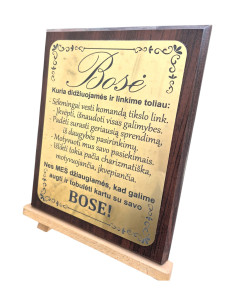 Plaketė "Bosė"
