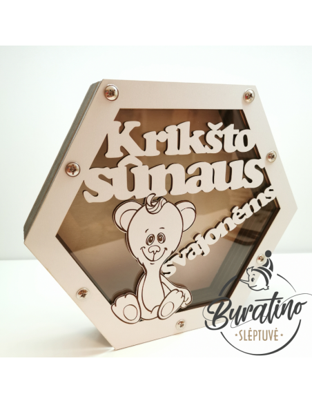 Taupyklė " Krikšto sūnaus svajonėms"