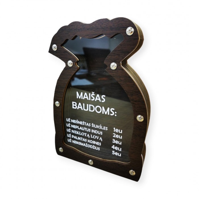 Taupyklė "Maišas baudoms"