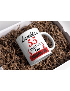 Puodelis " Laukiau 55 metus"