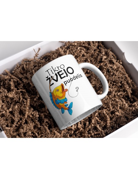 Puodelis "Tikro žvejo puodelis"