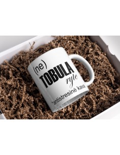 Puodelis "(ne) TOBULA ryte"